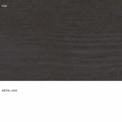 Viadurini Living Esstische-Esstisch aus MDF-Holz und Metall made in Italy, Wilmer