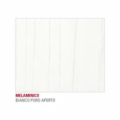 Viadurini Living Ausziehbare Esstische-Esstisch aus Melamin und lackiertem Metall Made in Italy - Remigio