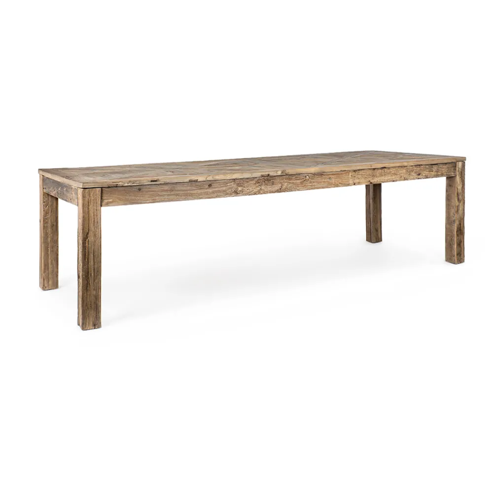 Viadurini Living Ausziehbare Esstische-Esstisch aus recyceltem Ulmenholz Klassisches Design Homemotion - Badia