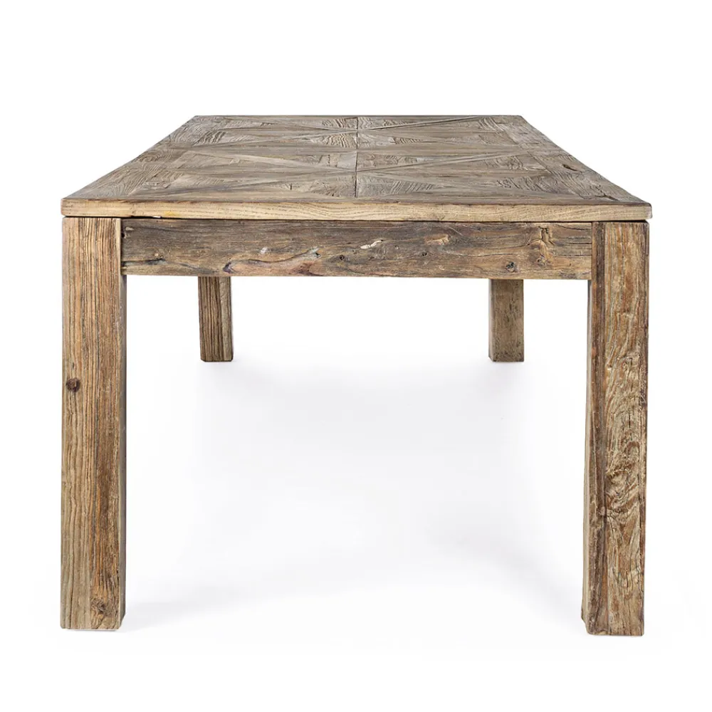 Viadurini Living Ausziehbare Esstische-Esstisch aus recyceltem Ulmenholz Klassisches Design Homemotion - Badia