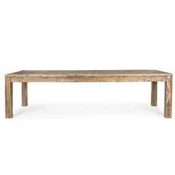 Viadurini Living Ausziehbare Esstische-Esstisch aus recyceltem Ulmenholz Klassisches Design Homemotion - Badia