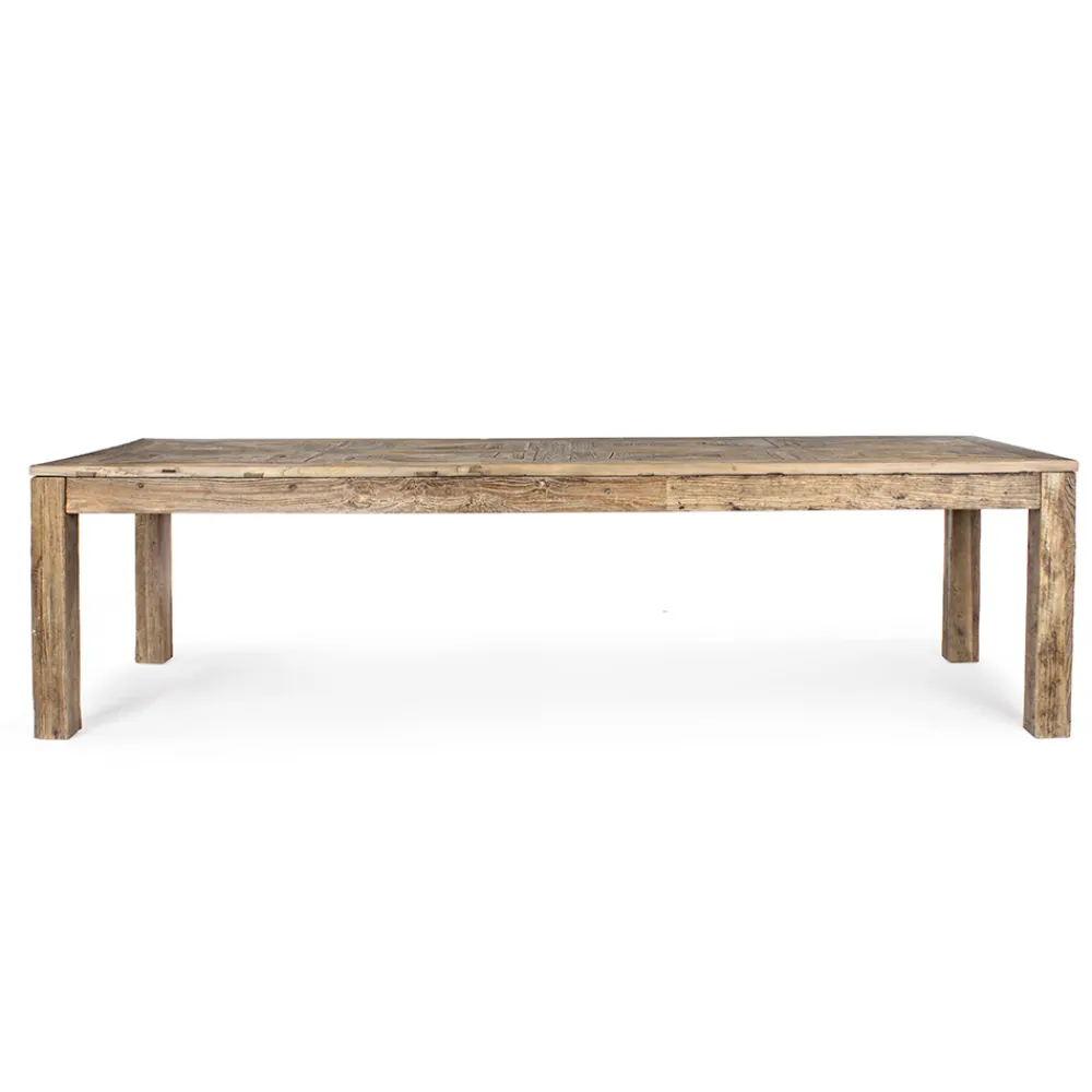 Viadurini Living Ausziehbare Esstische-Esstisch aus recyceltem Ulmenholz Klassisches Design Homemotion - Badia