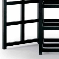 Viadurini Living Esstische-Esstisch aus schwarz lackierter Esche Made in Italy - Sabatino