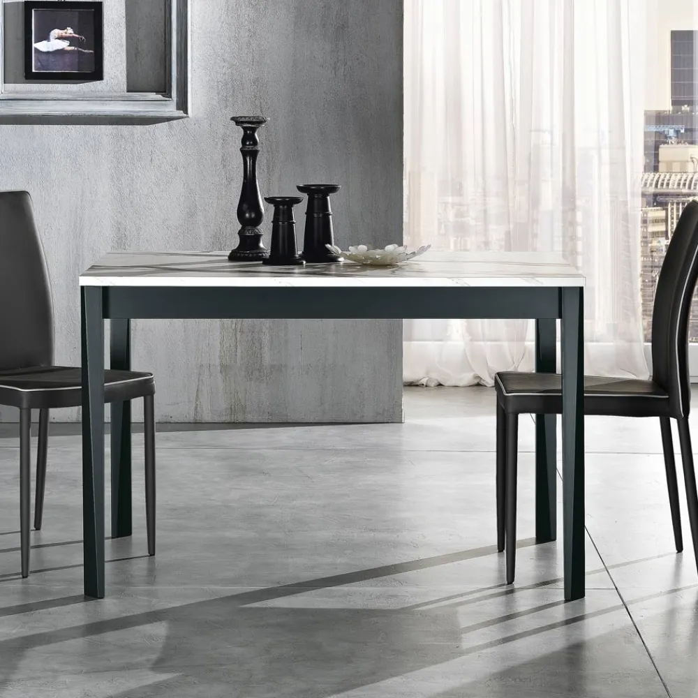 Viadurini Living Ausziehbare Esstische-Esstisch ausziehbar auf 180 cm in Buche Made in Italy - Otiello