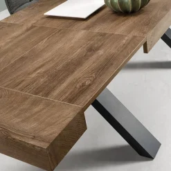 Viadurini Living Ausziehbare Esstische-Esstisch ausziehbar auf 260 cm Holzoptik Made in Italy - Lenova