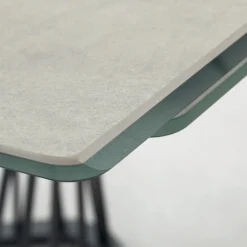 Viadurini Living Ausziehbare Esstische-Esstisch ausziehbar bis 290 cm in Metall- und Keramikplatte - Ricolo