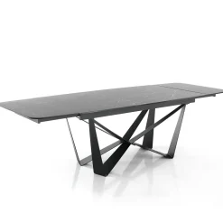 Viadurini Living Ausziehbare Esstische-Esstisch ausziehbar bis 240 cm aus Keramik in Marmoroptik - Poseidon