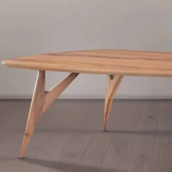 Viadurini Living Esstische Nach Mass|Esstische-Esstisch, handgefertigt, aus massivem Walnussholz Made in Italy - Nocino