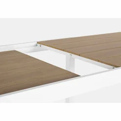 Viadurini in the Garden Gartentische Aus Aluminium|Ausziehbare Gartentische-Esstisch im Freien mit ausziehbarer Platte bis zu 300 cm - Reisetasche