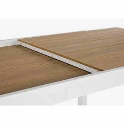 Viadurini in the Garden Gartentische Aus Aluminium|Ausziehbare Gartentische-Esstisch im Freien mit ausziehbarer Platte bis zu 300 cm - Reisetasche