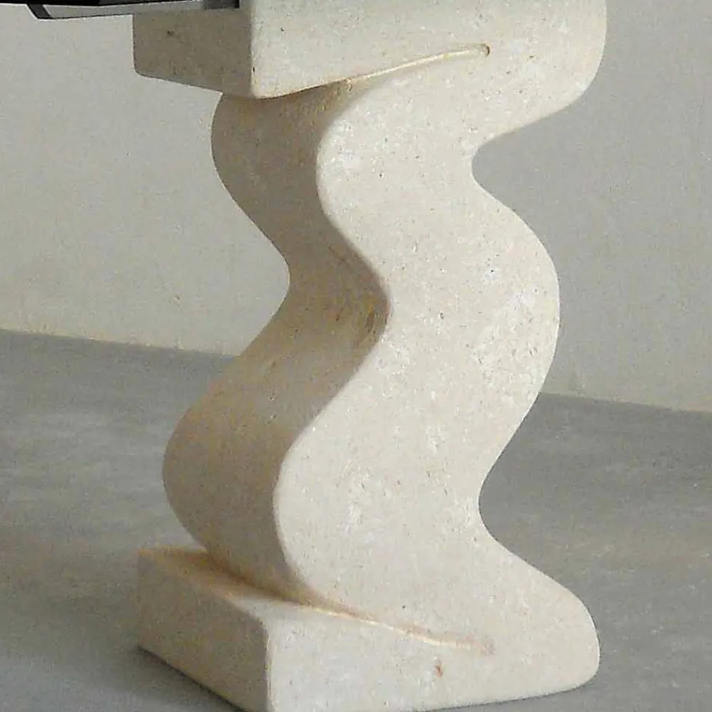 Viadurini Living Esstische Nach Mass|Esstische-Esstisch in modernem Design aus Stein und Kristall Anteros