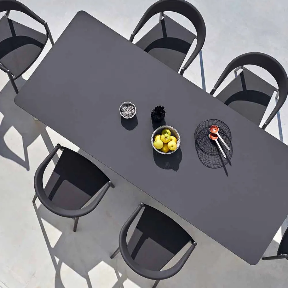 Varaschin Gartentische Fest-Esstisch Indoor und Outdoor H65 cm Link