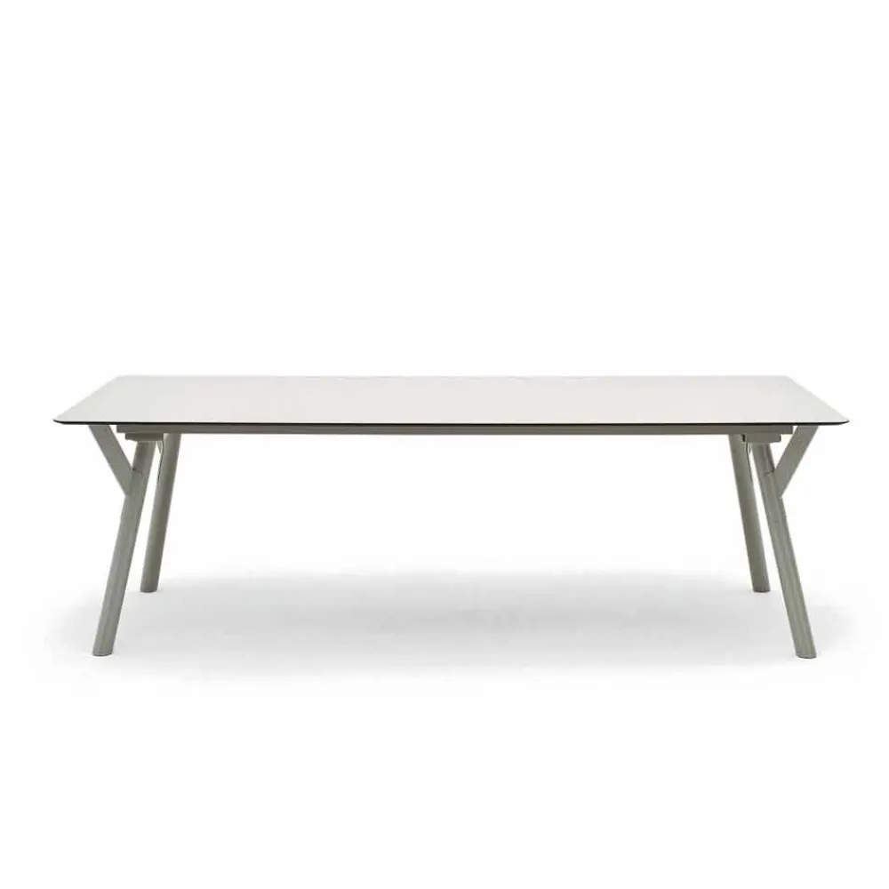 Varaschin Gartentische Fest-Esstisch Indoor und Outdoor H75 cm Link