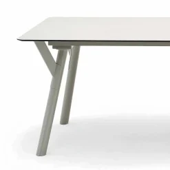 Varaschin Gartentische Fest-Esstisch Indoor und Outdoor H75 cm Link