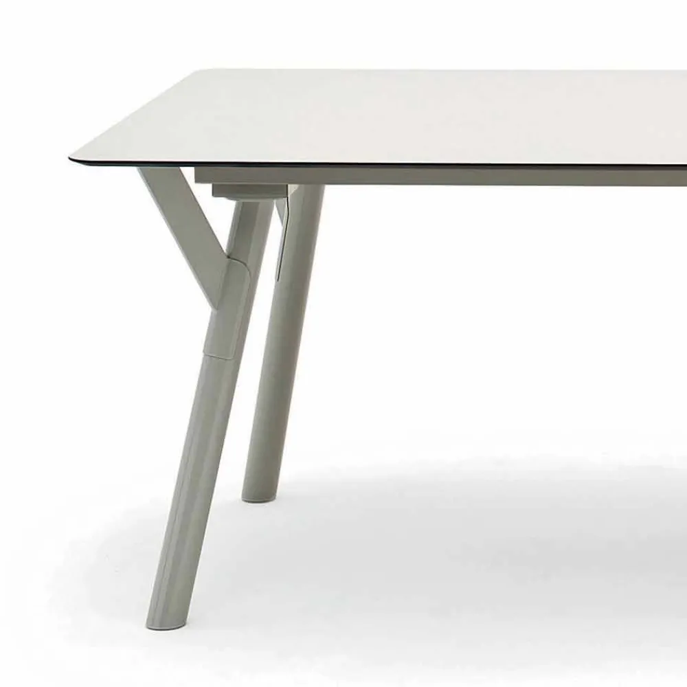 Varaschin Gartentische Fest-Esstisch Indoor und Outdoor H75 cm Link