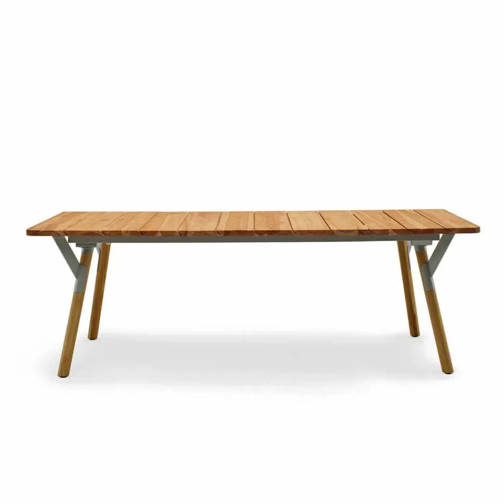 Varaschin Gartentische Aus Teakholz-Esstisch komplett aus Teakholz H75 cm Link