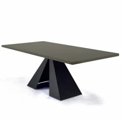 Viadurini Living Esstische-Esstisch mit Fenix-Platte und Stahlgestell, hergestellt in Italien – Dalmatiner