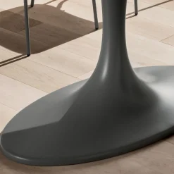 Viadurini Living Esstisch Oval|Esstische-Esstisch mit lackierter Glasplatte Made in Italy, Qualität - Brontolo