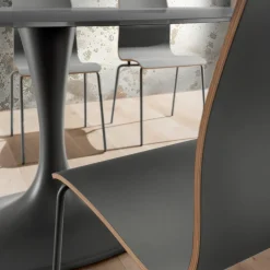 Viadurini Living Esstisch Oval|Esstische-Esstisch mit lackierter Glasplatte Made in Italy, Qualität - Brontolo