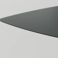 Viadurini Living Esstische Nach Mass|Esstische-Esstisch mit quadratischer Glasplatte und Holzsockel Made in Italy - Kuadro