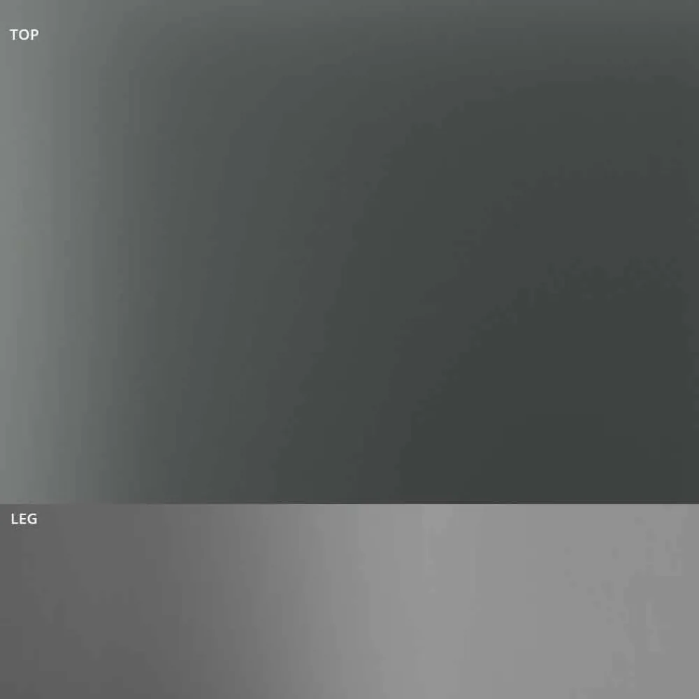 Viadurini Living Esstische Nach Mass|Esstische-Esstisch mit Rauchglasplatte und Metallgestell 4 Dimensionen - Speck