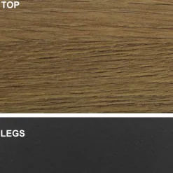 Viadurini Living Esstische-Esstisch mit tonnenförmiger Platte aus HPL-Laminat, hergestellt in Italien – Settimmio