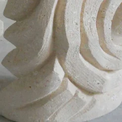 Viadurini Living Esstische Nach Mass|Esstisch Oval-Esstisch oval aus Stein mit Tischplatte aus Kristall Erinni