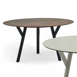 Varaschin Gartentische Fest|Runde Tische-Esstisch rund H 75 cm