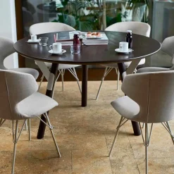 Varaschin Gartentische Fest|Runde Tische-Esstisch rund H 75 cm