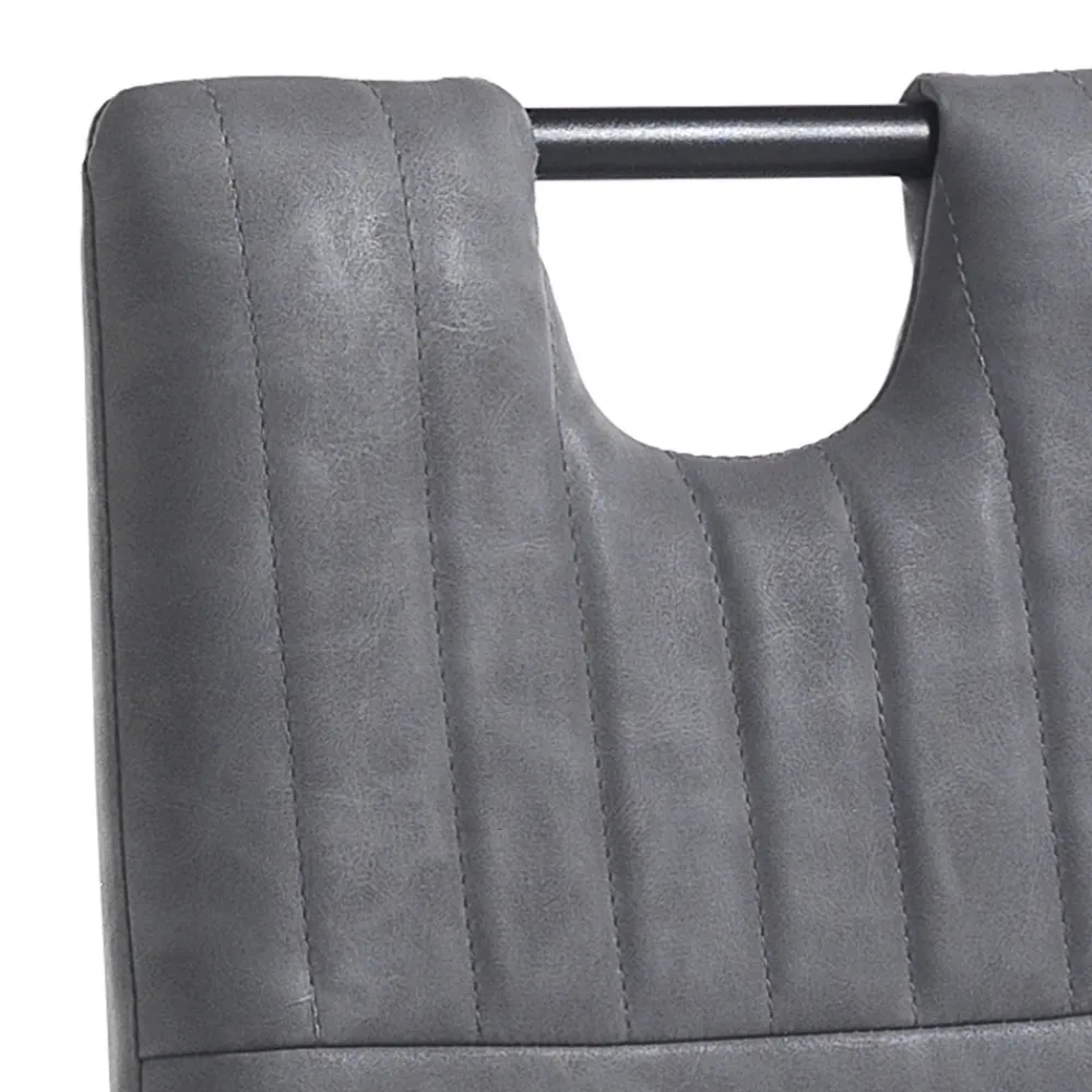 Viadurini Living Moderne Stühle-Esszimmerstuhl aus gealtertem Kunstleder 4 Teile - Cassandra