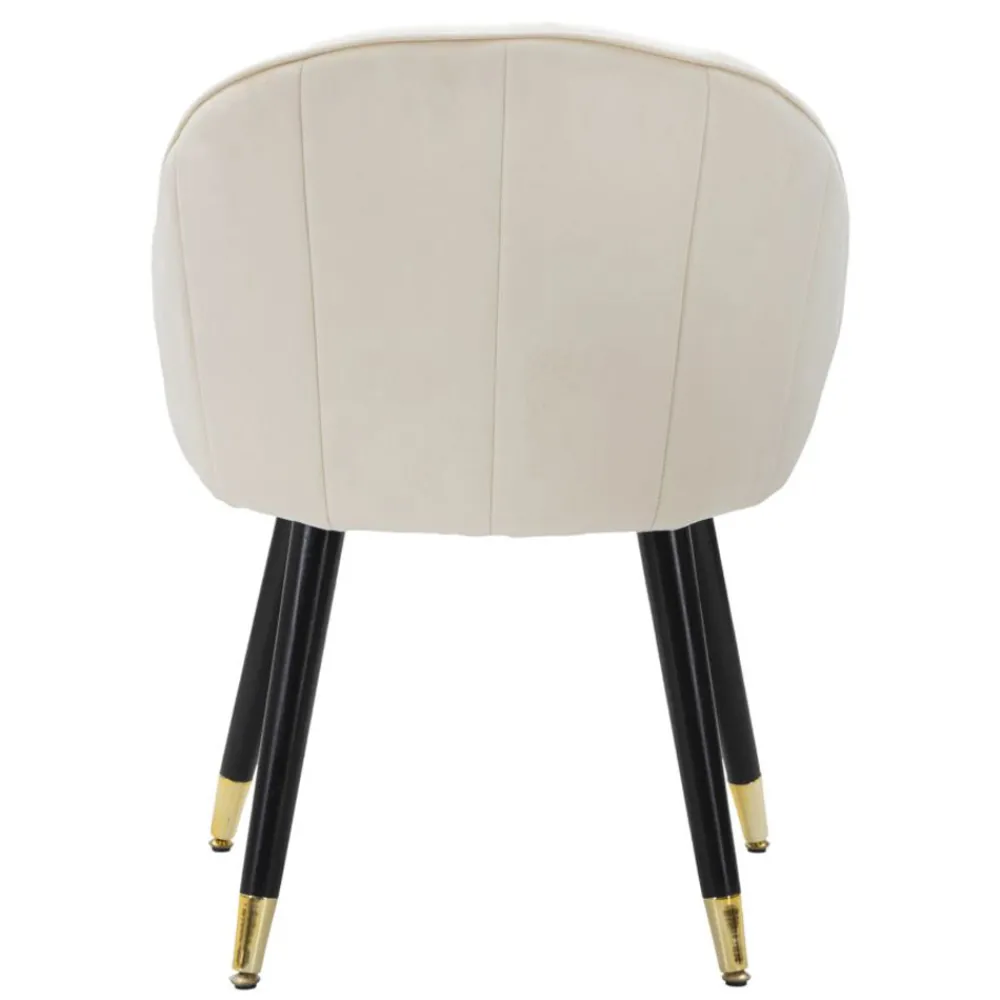 Viadurini Living Moderne Stühle-Esszimmerstuhl aus Holz mit Sitz mit Stoffbezug - Latina