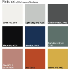 Viadurini Living Moderne Stühle-Esszimmerstuhl aus Holz und Metall Made in Italy 2 Stück - Saffia