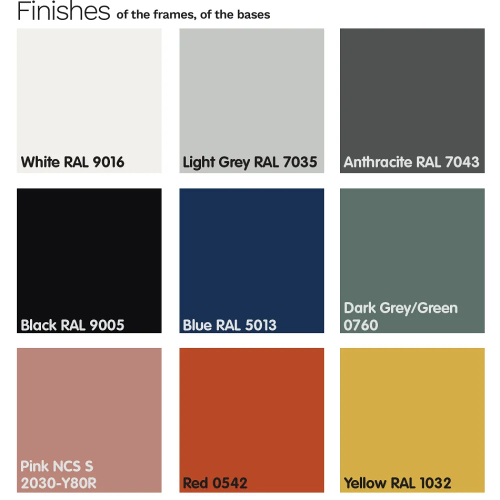 Viadurini Living Moderne Stühle-Esszimmerstuhl aus Holz und Metall Made in Italy 2 Stück - Saffia