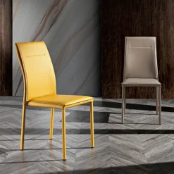 Viadurini Living Moderne Stühle-Esszimmerstuhl aus Kunstleder, modernes, elegantes Design – Granger