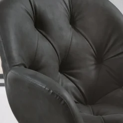 Viadurini Living Moderne Stühle-Esszimmerstuhl aus Kunstleder Metallstruktur 2 Stück - Delpiero