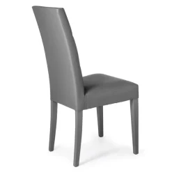 Viadurini Living Moderne Stühle-Esszimmerstuhl aus Kunstleder Made in Italy 2 Stück - Emilian