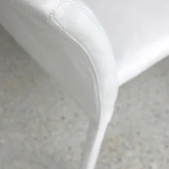 Viadurini Living Moderne Stühle-Esszimmerstuhl aus Metall mit farbigem Econabuk bezogen, 4 Stück - Anita