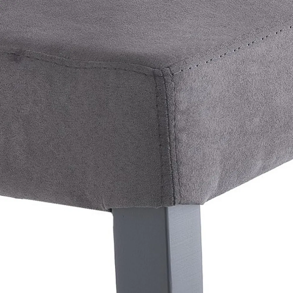 Viadurini Living Moderne Stühle-Esszimmerstuhl aus Mikrofaser und Holz Made in Italy 2 Stück - Simonella