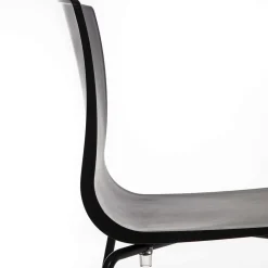 Viadurini Living Moderne Stühle-Esszimmerstuhl aus Polypropylen mit Metallfuß, 4 Stück - KIARA