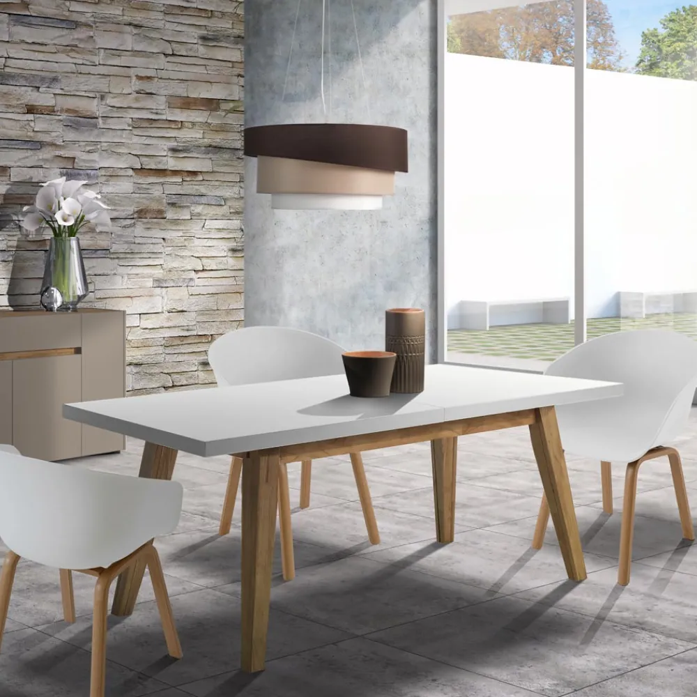 Viadurini Living Moderne Stühle-Esszimmerstuhl aus Polypropylen und Metall 4-teilig - Severina