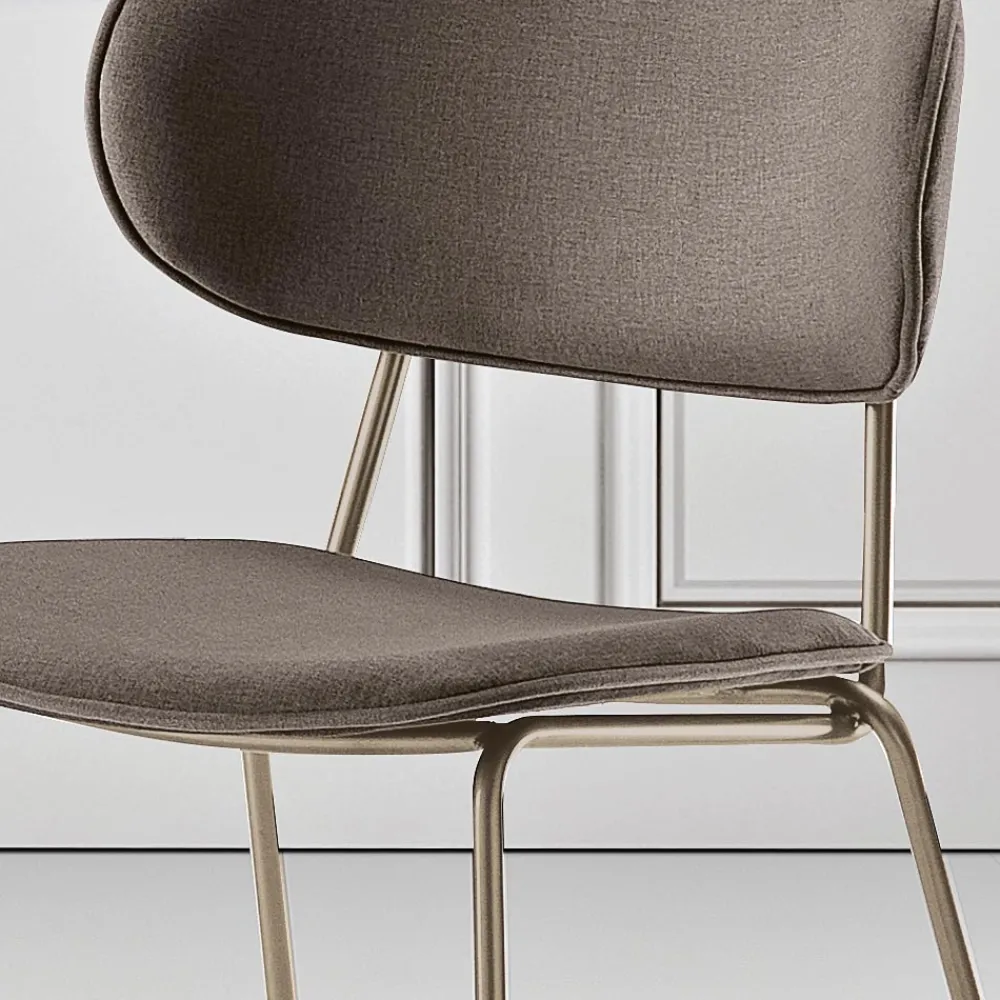 Viadurini Living Moderne Stühle-Esszimmerstuhl aus Stoff in 2 verschiedenen Ausführungen Made in Italy - Sanemi