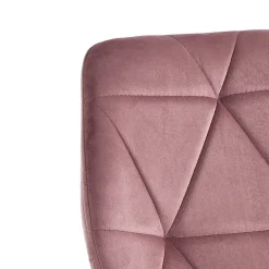 Viadurini Living Moderne Stühle-Esszimmerstuhl aus Stoff und goldenem Metall 4-teilig - Smeralda