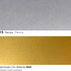 Viadurini Living Moderne Stühle-Esszimmerstuhl aus Stoff mit goldenen Beinen Made in Italy - Marchesi