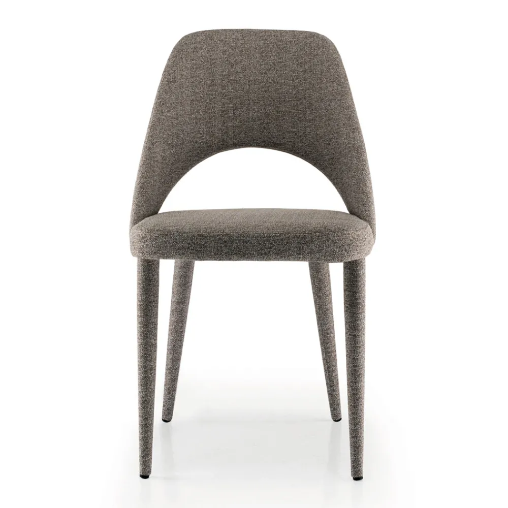 Viadurini Living Moderne Stühle-Esszimmerstuhl aus Stoff, hergestellt in Italien, 4-teilig – Lorenza