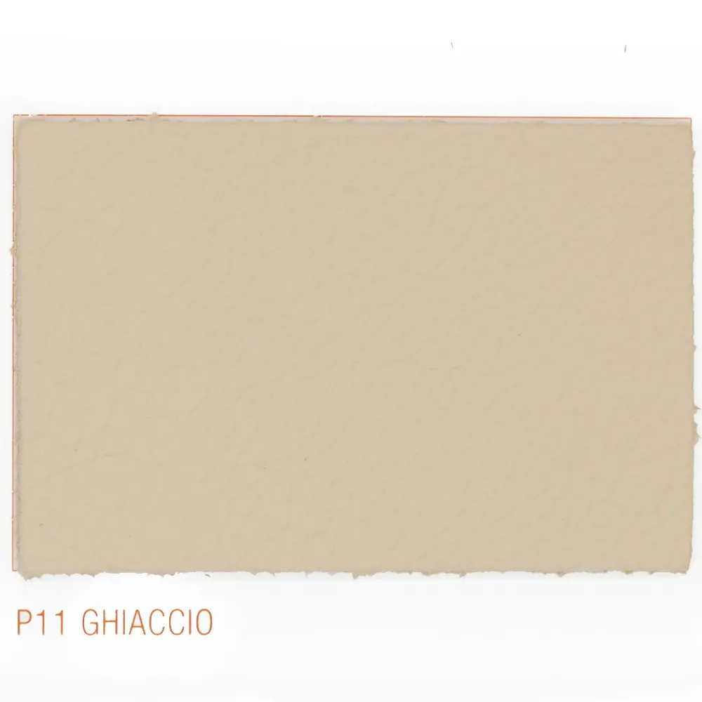 Viadurini Living Moderne Stühle-Esszimmerstuhl mit Armlehnen aus eisfarbenem Leder Made in Italy - Lyanne