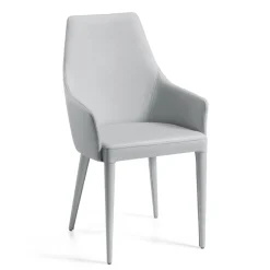 Viadurini Living Design Stühle-Esszimmerstuhl mit Armlehnen, gepolstert mit Stoff „Made in Italy“ – Teddybär