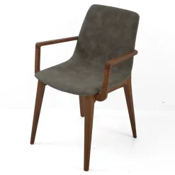 Viadurini Living Moderne Stühle-Esszimmerstuhl mit Armlehnen aus Eschenholz Made in Italy - Betsy