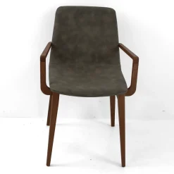 Viadurini Living Moderne Stühle-Esszimmerstuhl mit Armlehnen aus Eschenholz Made in Italy - Betsy