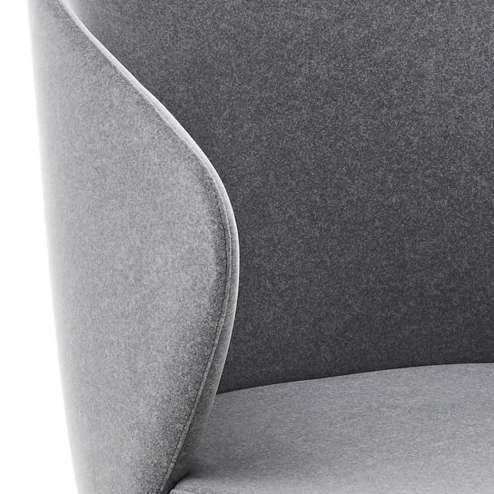 Viadurini Living Design Stühle-Esszimmerstuhl mit Metallstruktur und Samtsitz Made in Italy - Rodino