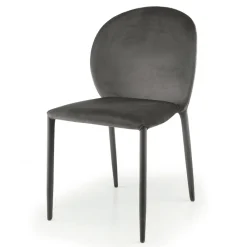 Viadurini Living Moderne Stühle-Esszimmerstuhl mit Samtbezug, hergestellt in Italien, 4 Stück – Victory